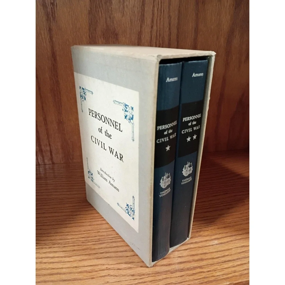 Personnel of the Civil War - Introduction by William Amann - 2 Volumes, 1961